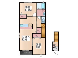 シャルマン壱番館の物件間取画像